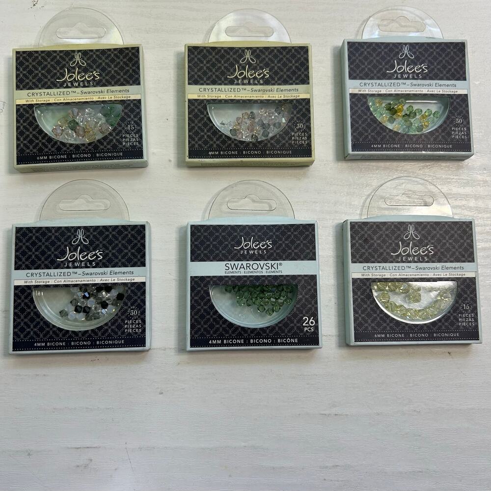 EK Success Jolee's Swarovski Crystal Spring Mix Lot NOS